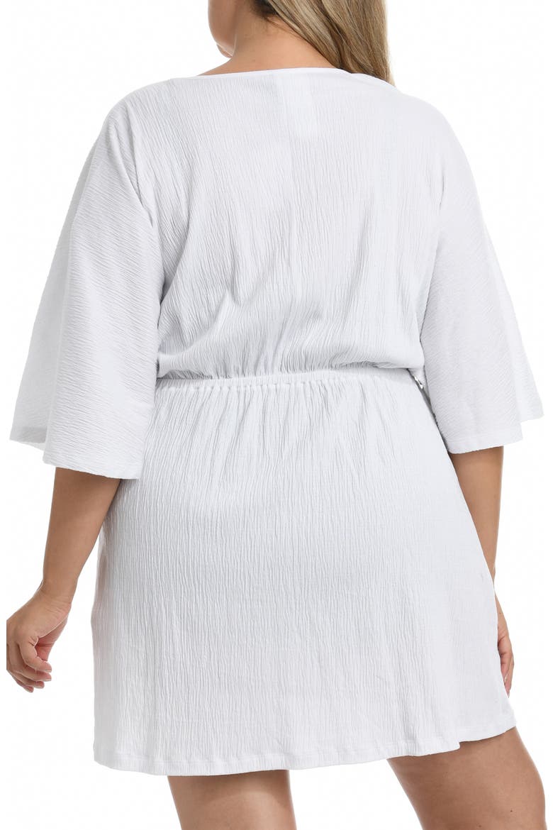 Tunic Swim Cover-Up, Alternate, color, WHITE