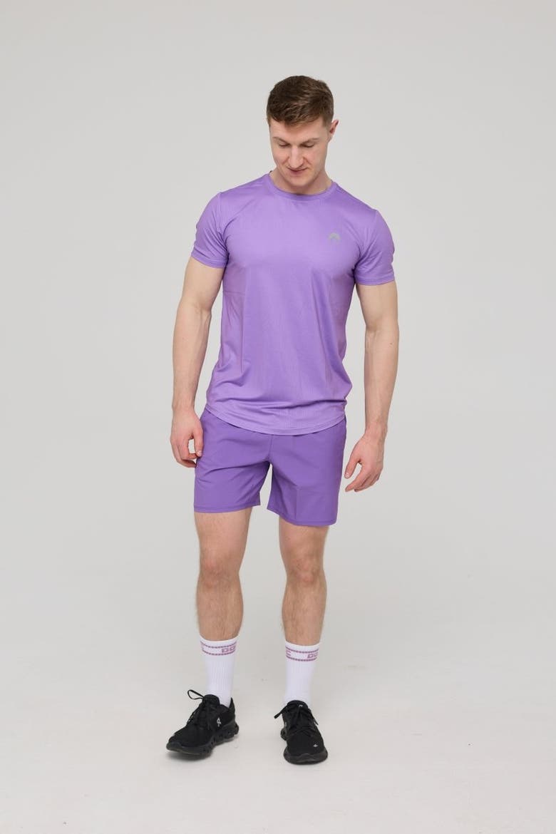 Elite Gym T-Shirt Purple - Men's, Alternate, color, Purple