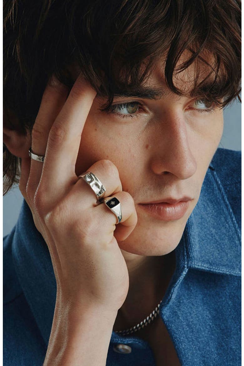 Silver Zeus Ring, Alternate, color, SILVER