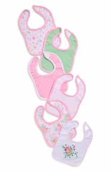 Little Me 6-Pack Assorted Bouquet Bibs