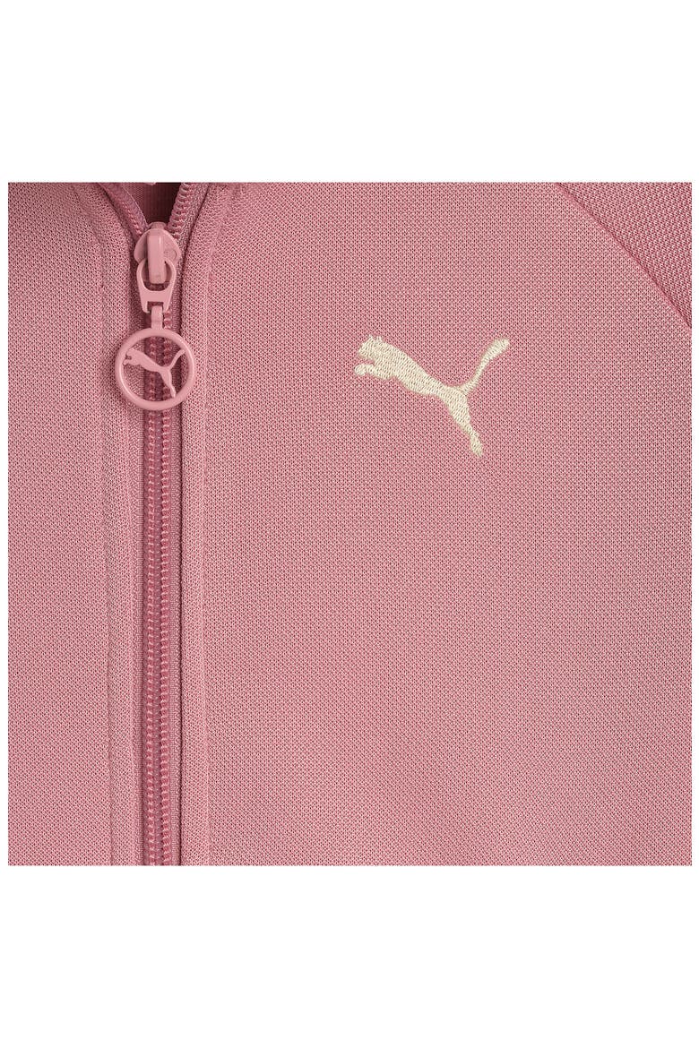 Kids' T7 Foundations Piqué Track Jacket, Alternate, color, BEYOND PINK
