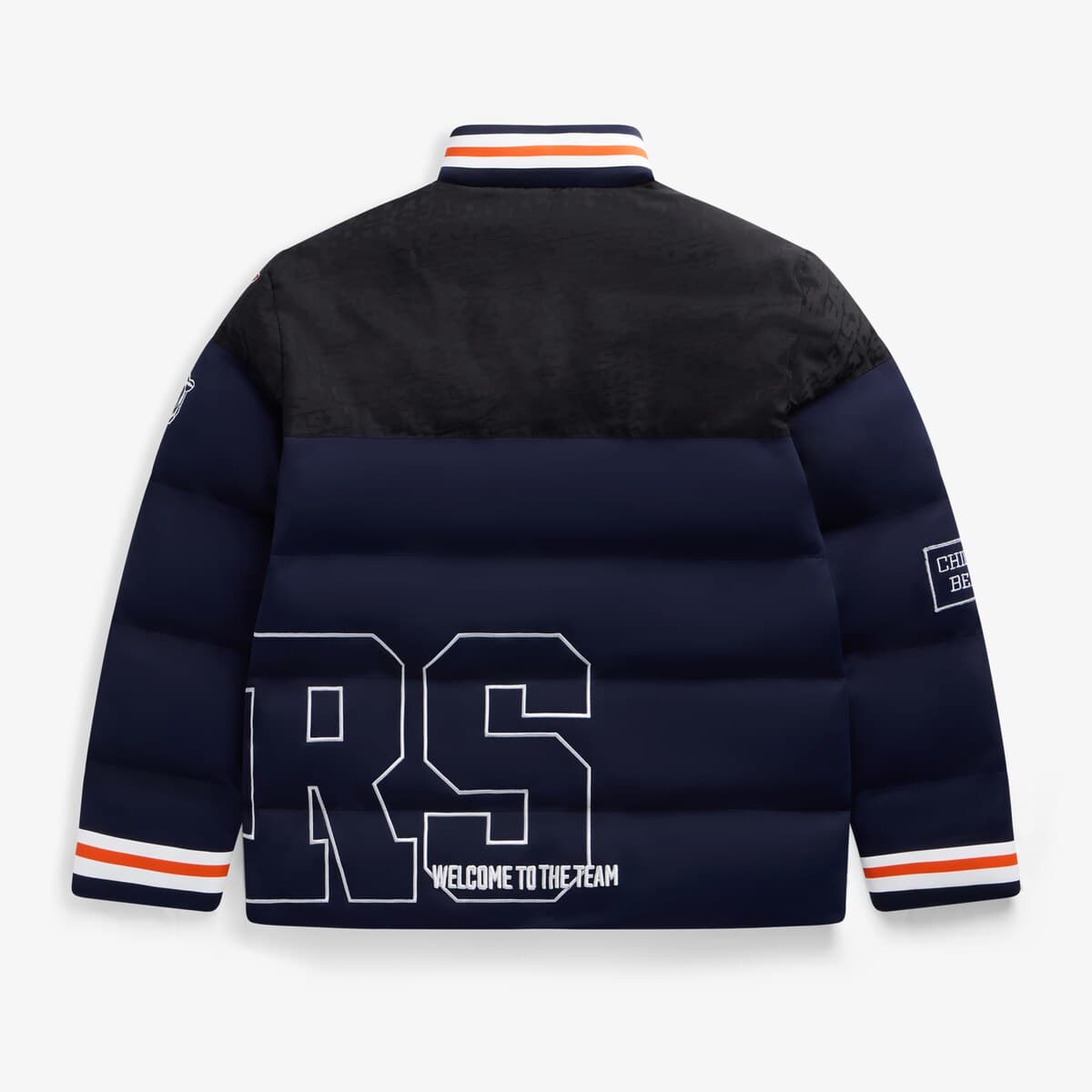 Unisex  Navy Chicago Bears Team Puffer Jacket - image 2