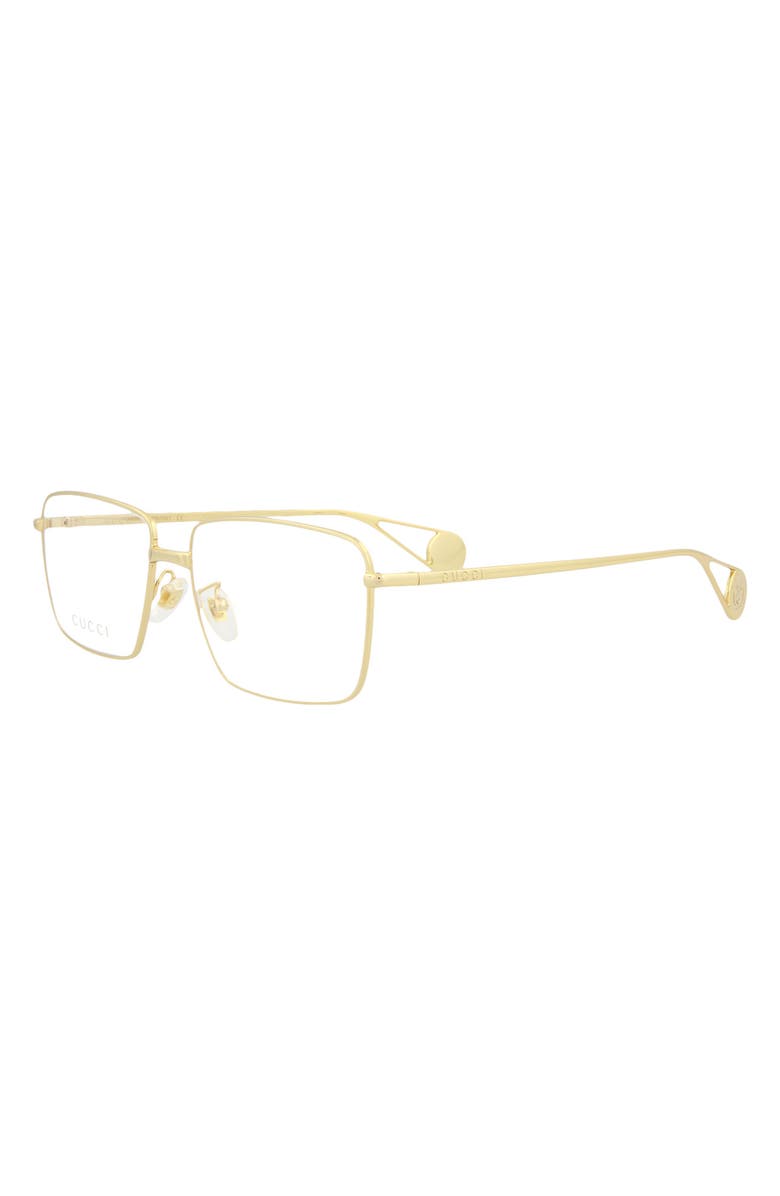 Gucci 55mm Novelty Optical Glasses, Alternate, color,