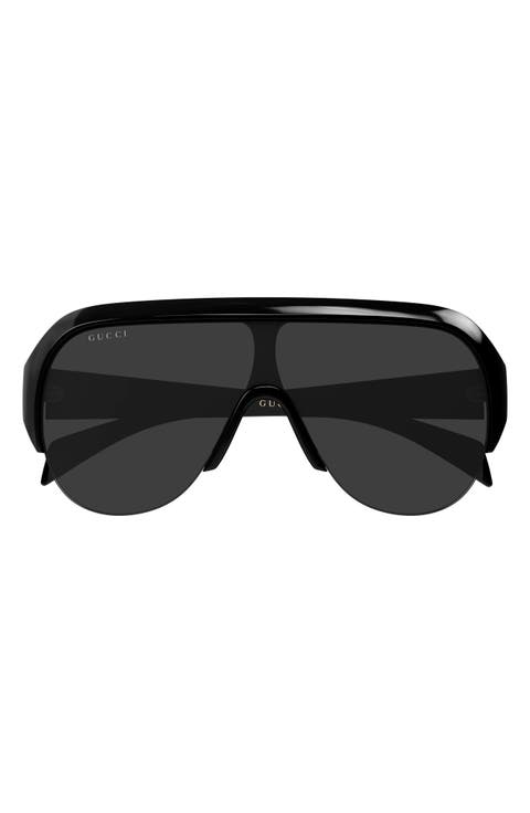 99mm Oversize Shield Sunglasses
