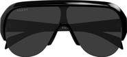 Gucci 99mm Oversize Shield Sunglasses