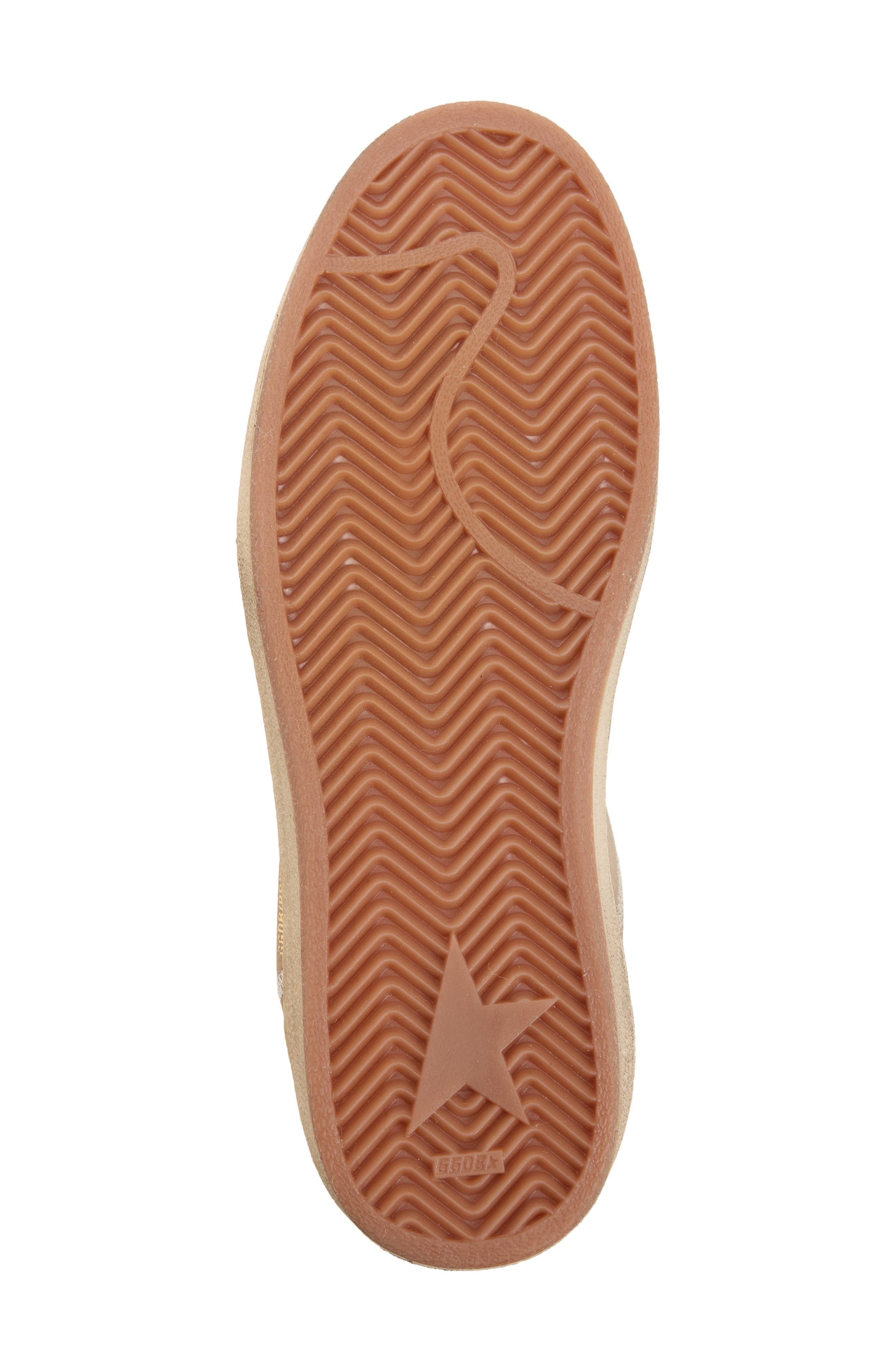 Golden Goose Ball Star Low Top Faux Shearling Lined Sneaker, Alternate, color, Beige/ Burned Brown