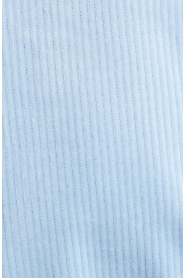 Zip Front Corduroy Jumpsuit, Alternate, color, LIGHT BLUE