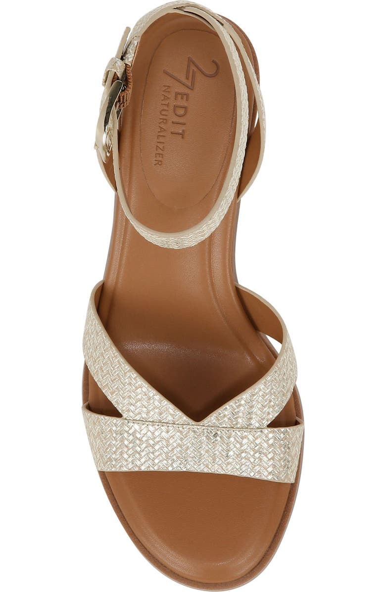 27 EDIT Naturalizer Yumi Ankle Strap Sandal, Alternate, color, Cremosa Taupe Leather