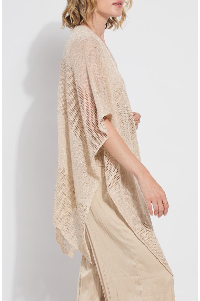 Riva Mesh Sequin Shrug, Alternate, color, CHABLIS SEQUINS
