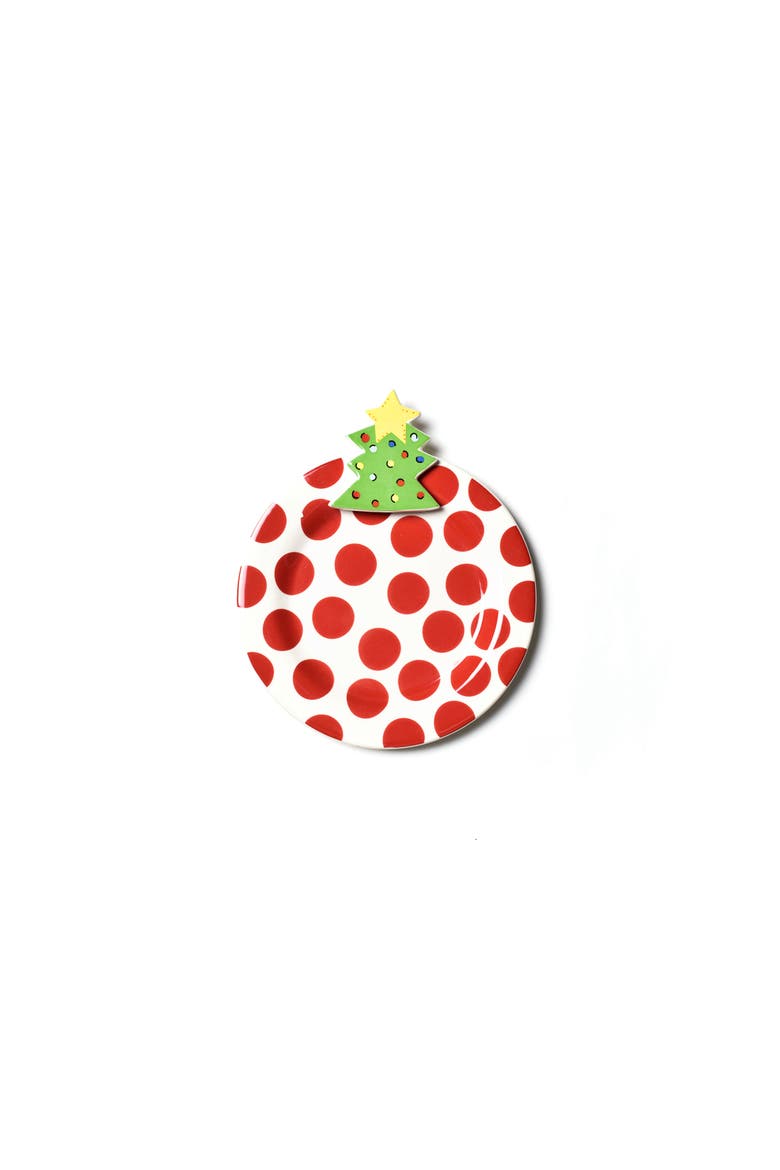 Tree Embellishment Plate, Main, color, Red