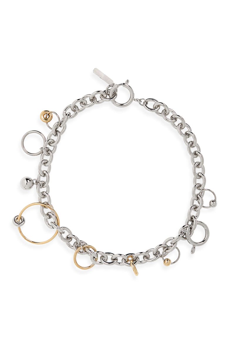 Joe Choker Necklace, Main, color, GOLD/ PALLADIUM