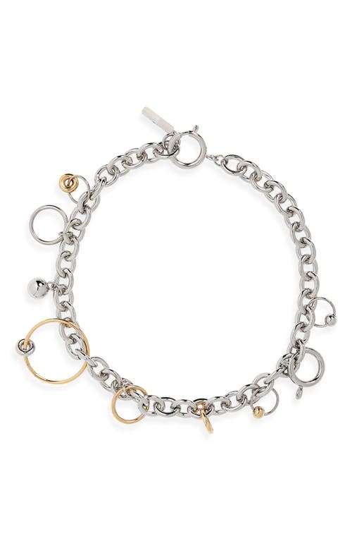 Justine Clenquet Joe Choker Necklace in Gold/Palladium  product