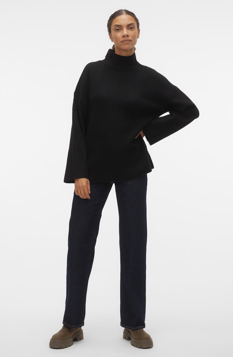 VERO MODA Phillis Turtleneck Sweater, Alternate, color, 