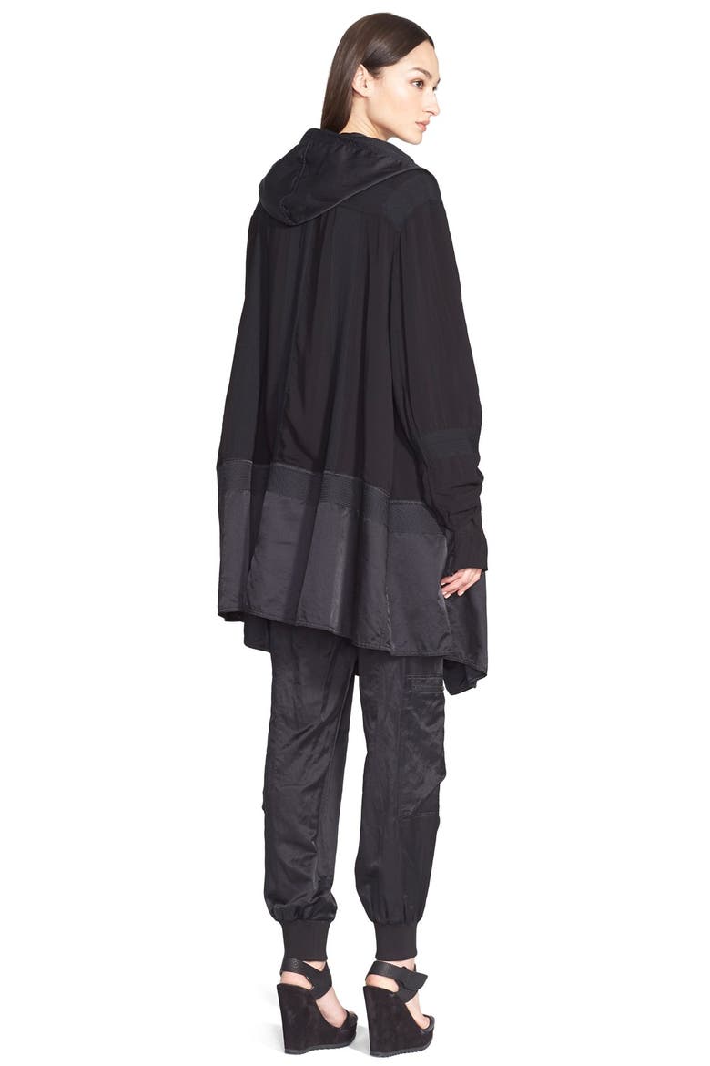Satin Jogger Pants, Alternate, color, BLACK