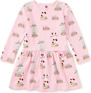 Tea Collection Long Sleeve Pocket Dress