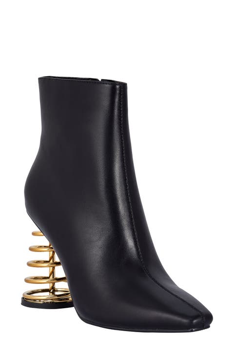 Slinky Coiled Heel Boot (Women)