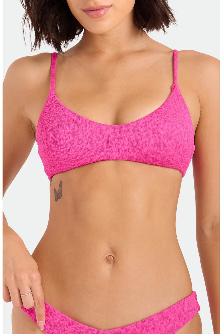 Pucker Up Bralette Bikini Top, Main, color, BFZ
