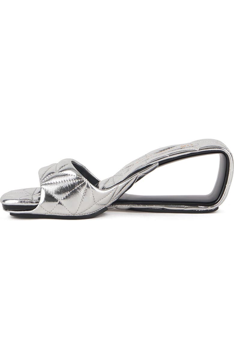 United Nude Mobius Mid Puffy, Alternate, color, Silver Puffy