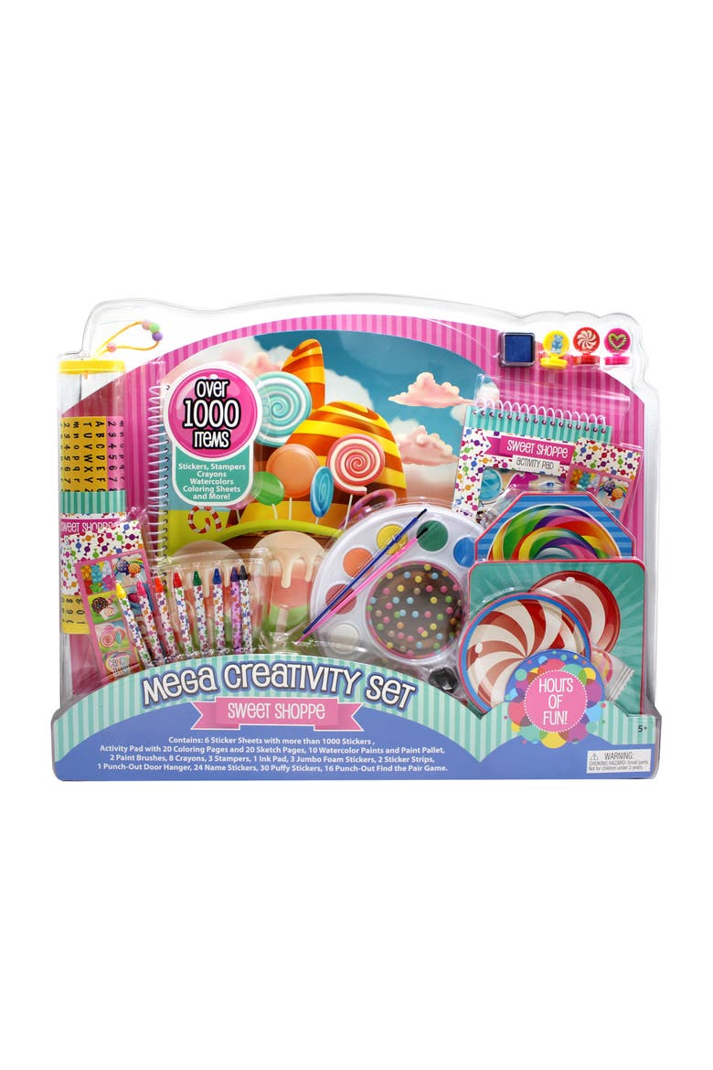 Mega Creativity Set, Sweet Shoppe Candy Themed Activities, Kids 5+, Main, color, Multicolored