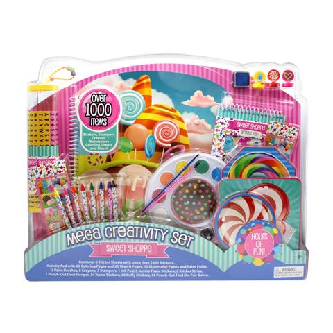 Mega Creativity Set, Sweet Shoppe Candy Themed Activities, Kids 5+