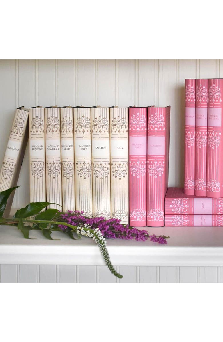 Juniper Books Jane Austen Book Set, Vellum, Alternate, color, Vellum