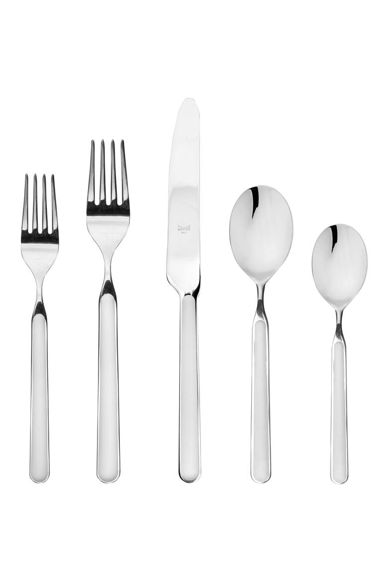 Fantasia 5-Piece Place Setting, Main, color, WHITE