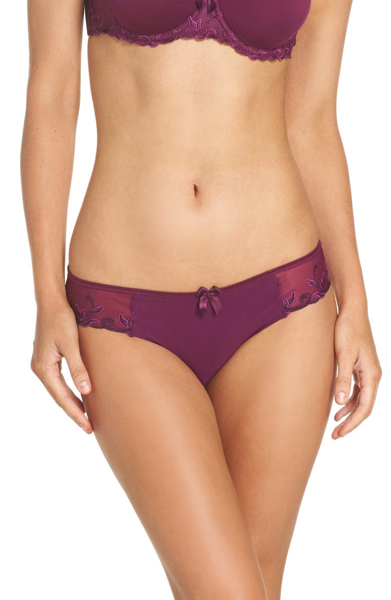 Simone Perele 'Andora' Stretch Cotton Bikini, Main, color,