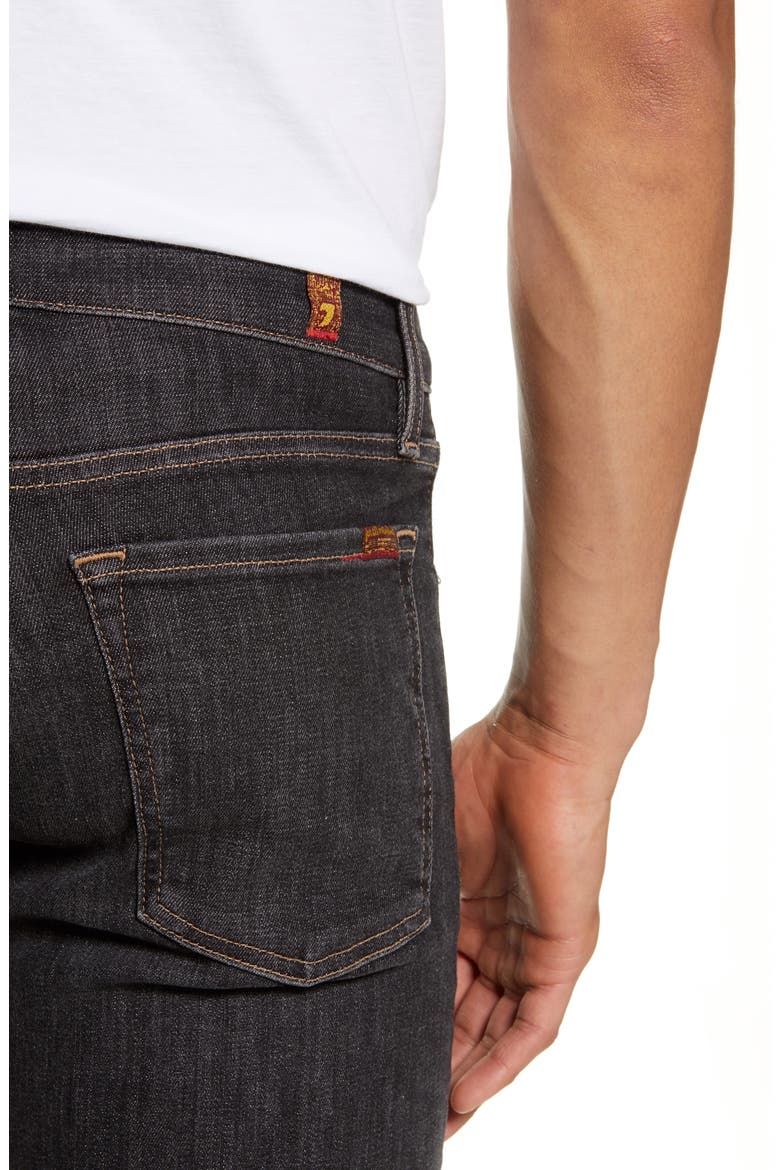 7 For All Mankind® Slimmy Slim Fit Jeans, Alternate, color, LA BREA