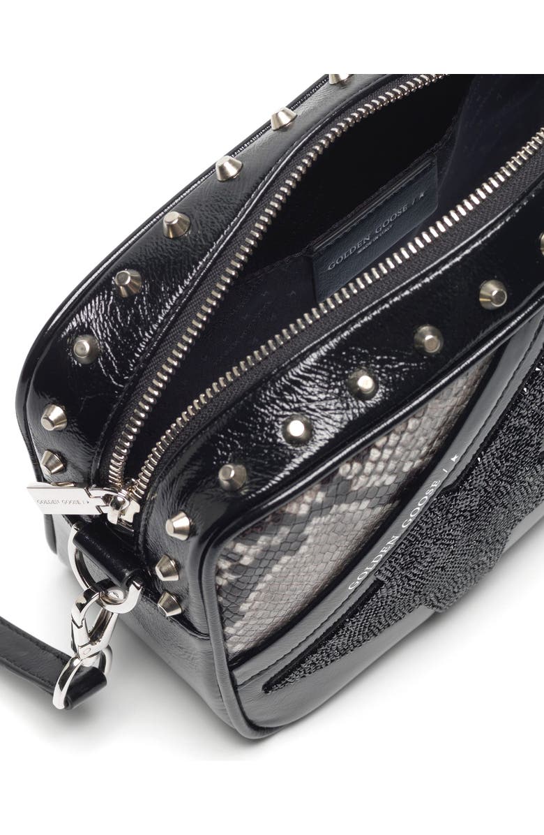 Golden Goose Star Leather Camera Bag, Alternate, color,