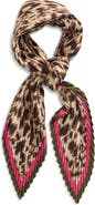 Echo Pleated Spots on Spots Diamond Silk Scarf