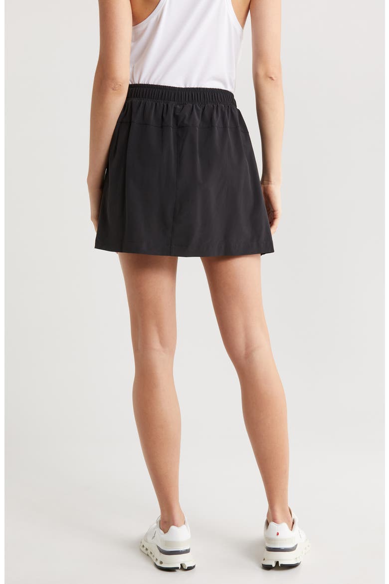 Railay Performance Skort, Alternate, color, BLACK