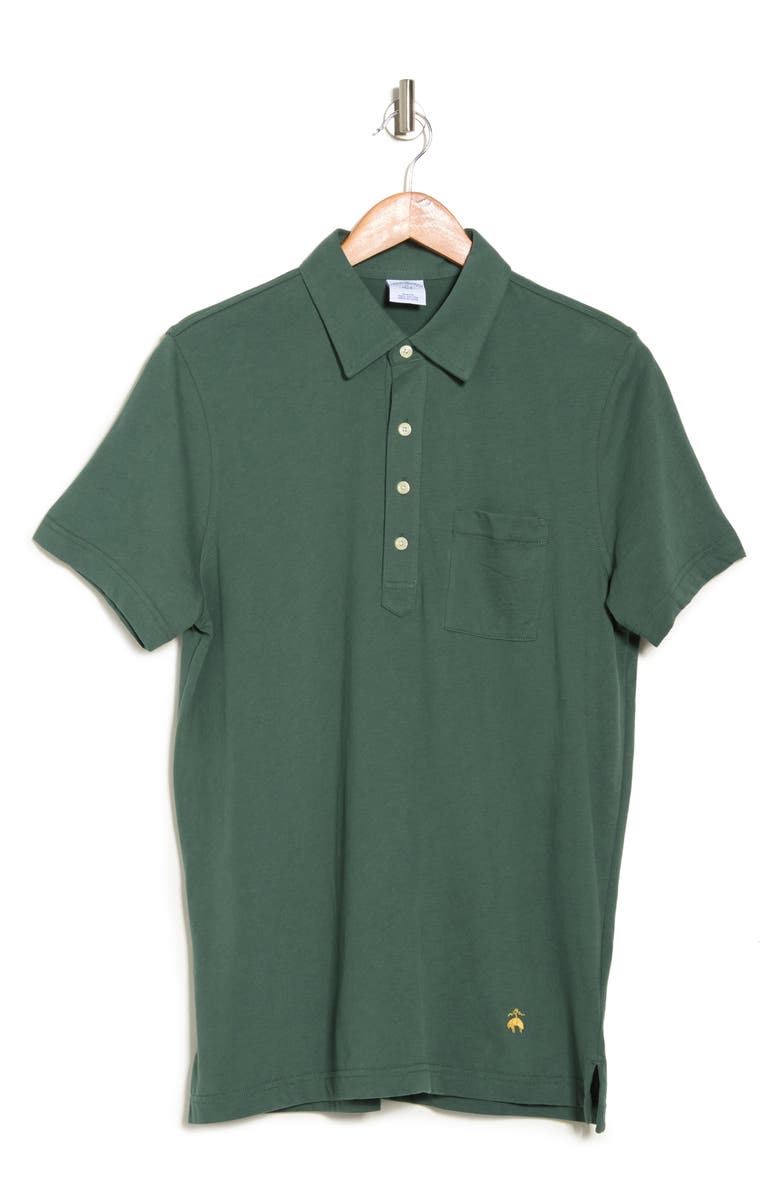 Brooks Brothers Jersey Solid Pocket Polo, Alternate, color, 