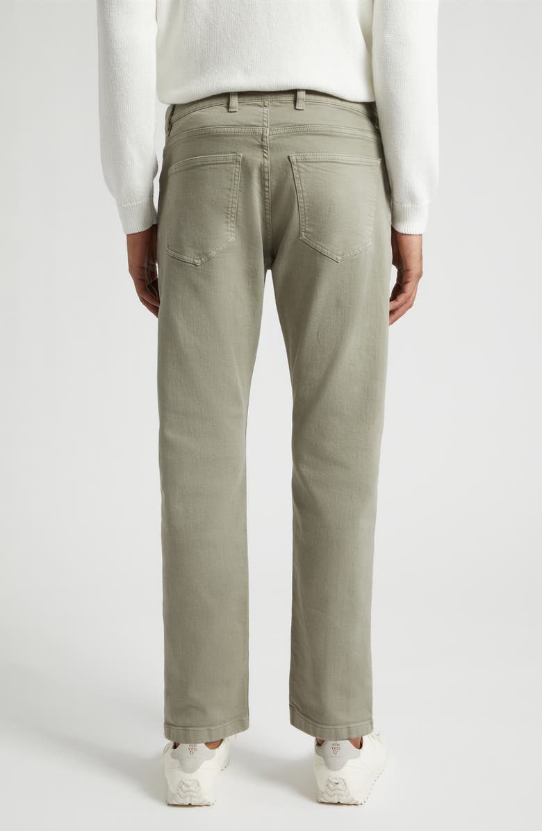 Eleventy Slim Leg Stretch Jeans, Alternate, color, 07 Military Green