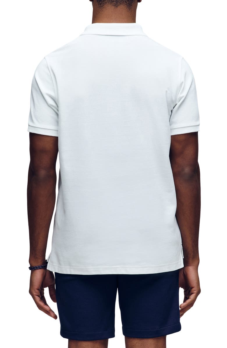 Psycho Bunny Mischief Classic Fit Piqué Polo, Alternate, color, White