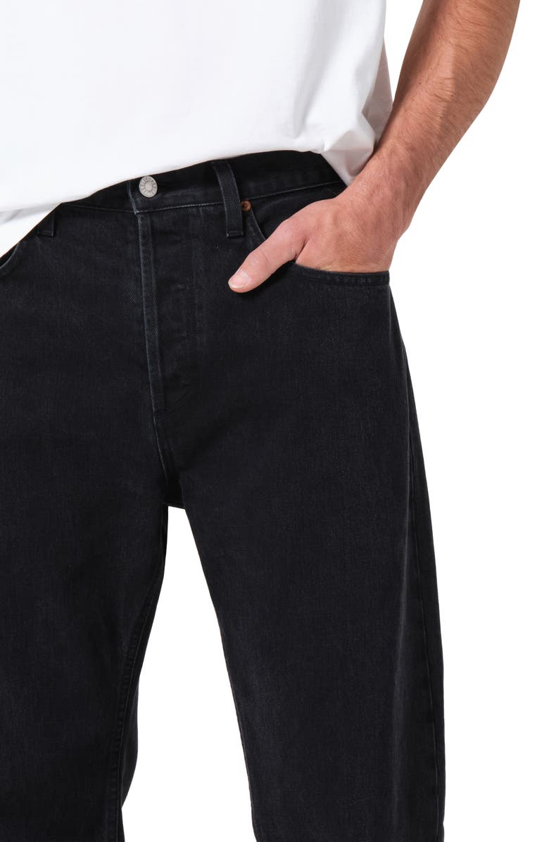 AGOLDE Magnus Straight Leg Trouser Jeans, Alternate, color, Kember St Black