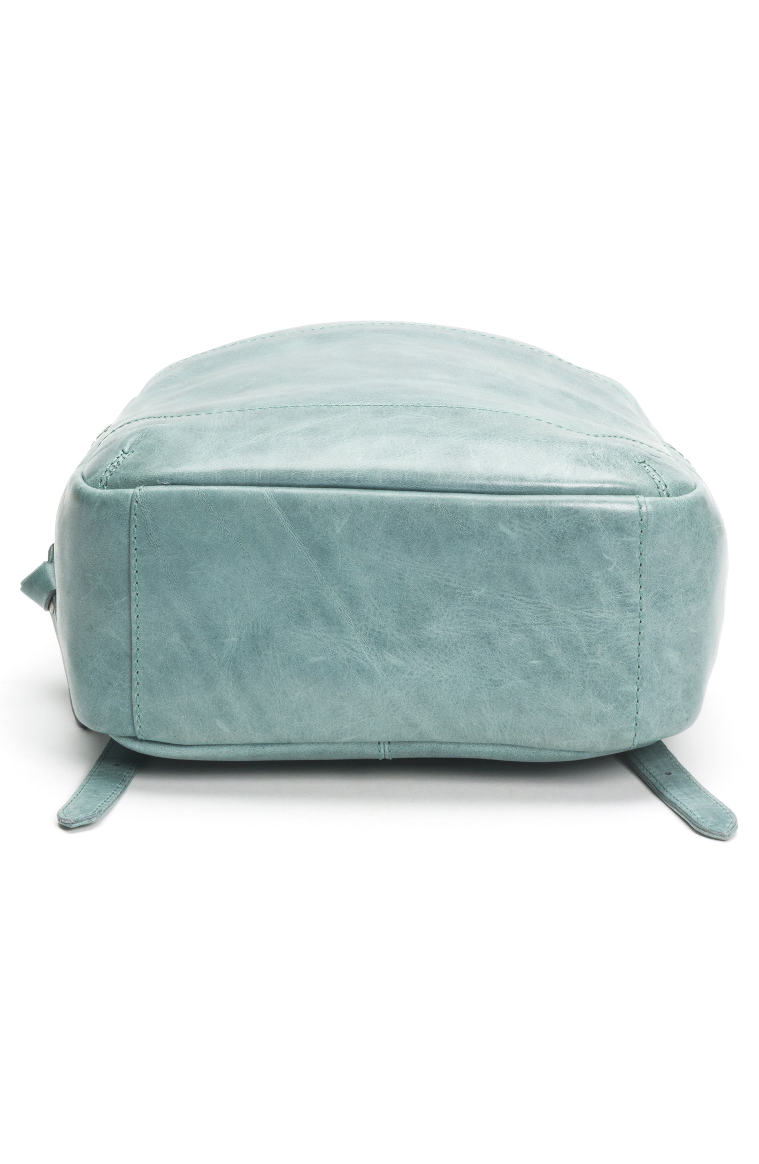 Medium Melissa Calfskin Leather Backpack, Alternate, color, SKY