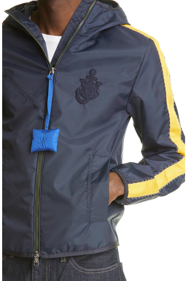 1 Moncler JW Anderson Ballintoy Technical Nylon Jacket, Alternate, color, NAVY