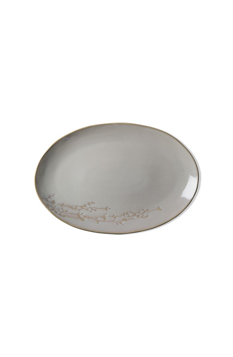 tag Ivory Ceramic Vine Platter Everyday Serving Board Dishwasher Safe, Main, color, Beige