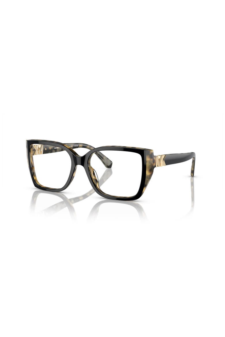 52mm Square optical glasses, Main, color, Black