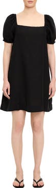 Michael Stars Tabitha Square Neck Babydoll Dress