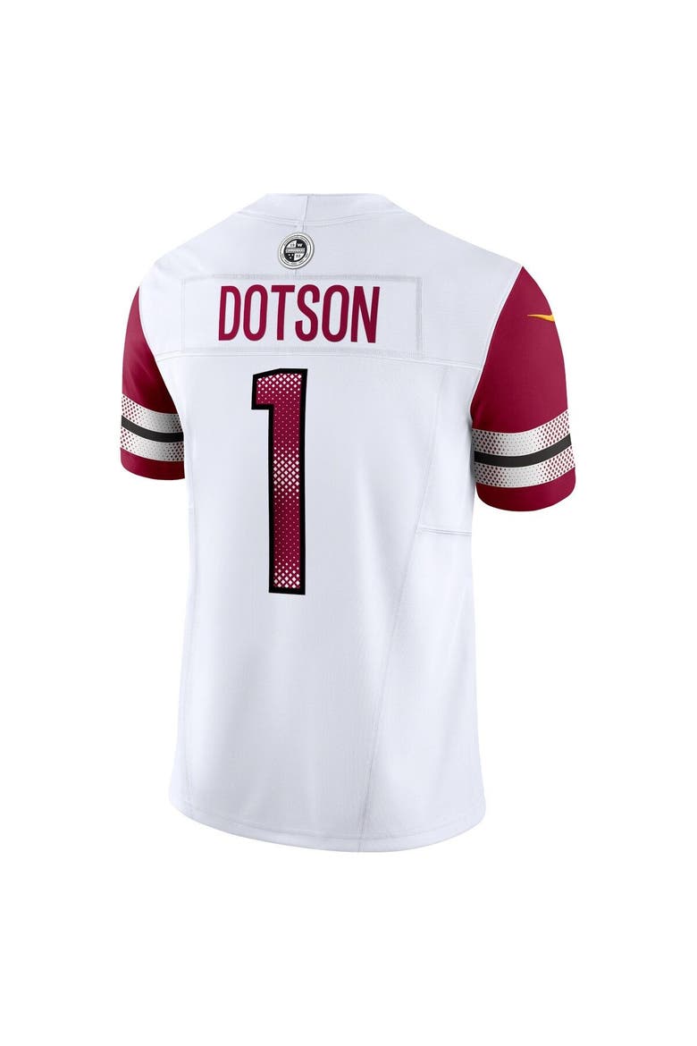 Men's Nike Jahan Dotson White Washington Commanders Vapor F.U.S.E. Limited Jersey, Alternate, color, White