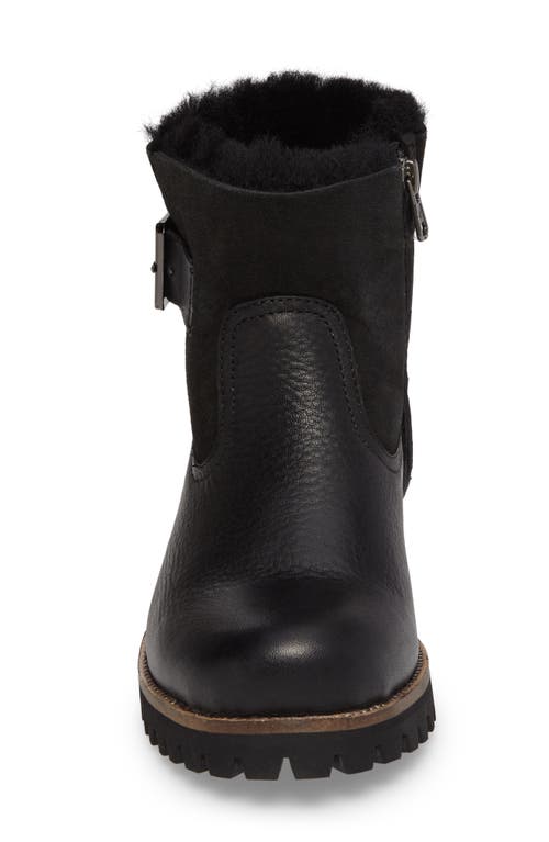 Blackstone Ol06 Genuine Shearling Lined Bootie In Black
