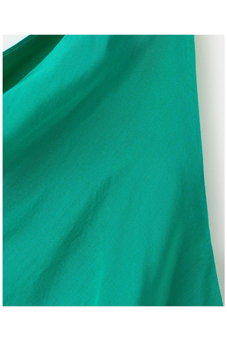 Sleeveless Satin Cocktail Dress, Alternate, color, GREEN