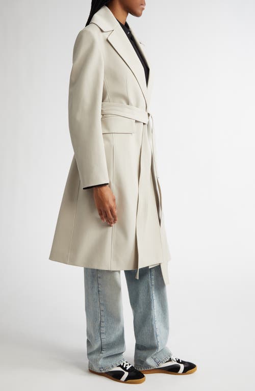 PROENZA SCHOULER PROENZA SCHOULER THEA WOOL BLEND GABARDINE COAT