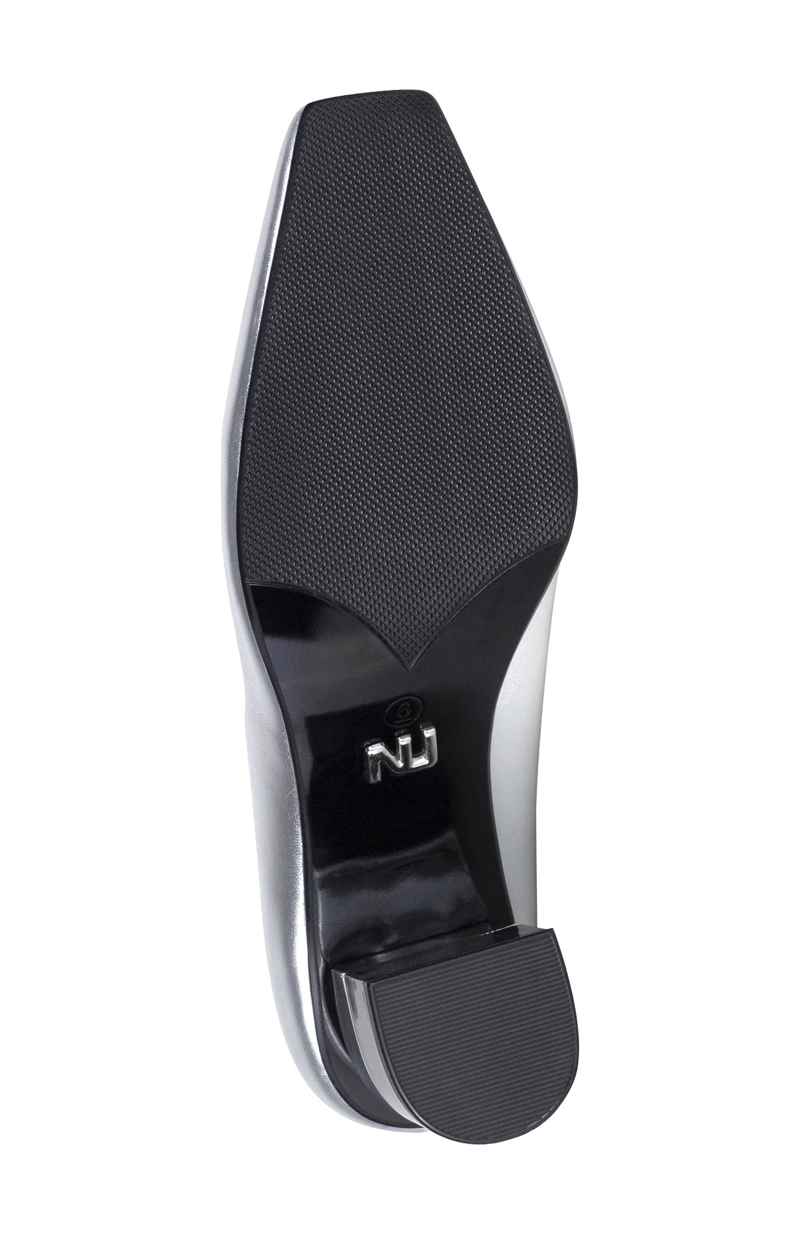 Melody Snip Toe Pump, Alternate, color, SILVER