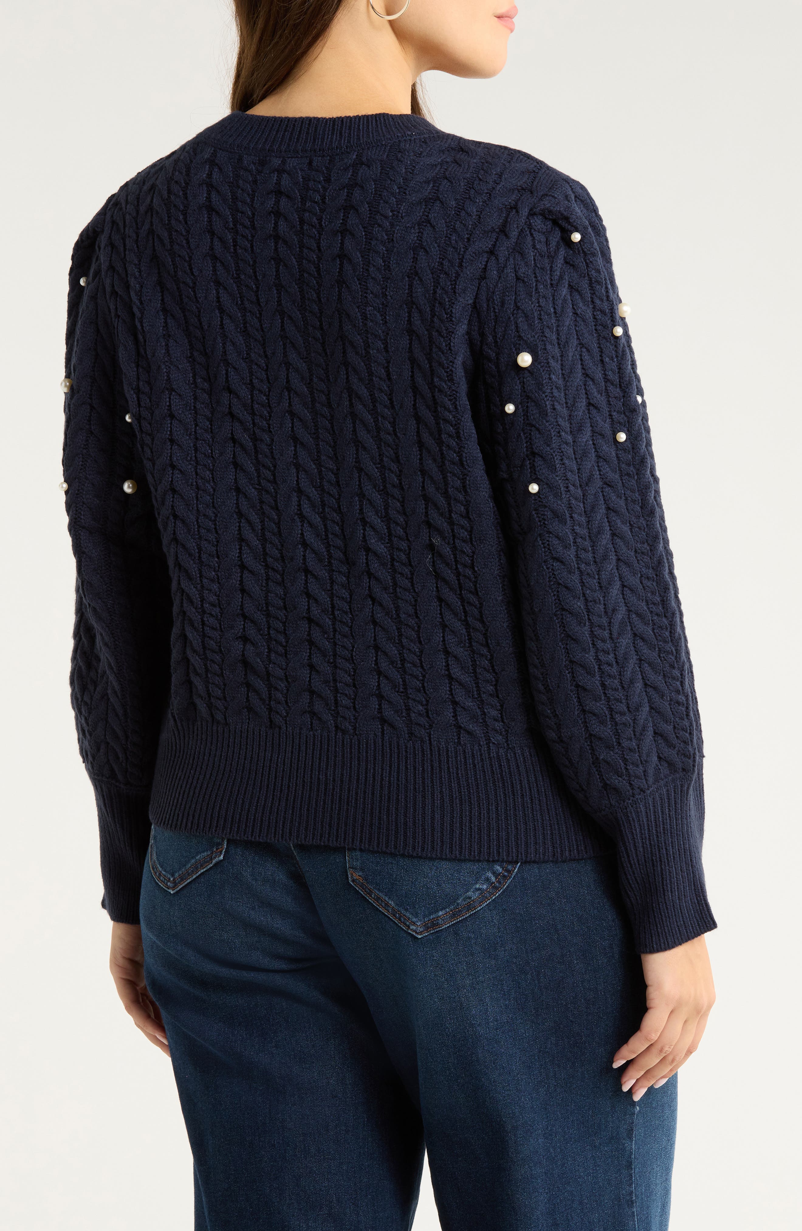 Toxey Cable Stitch Sweater - image 2