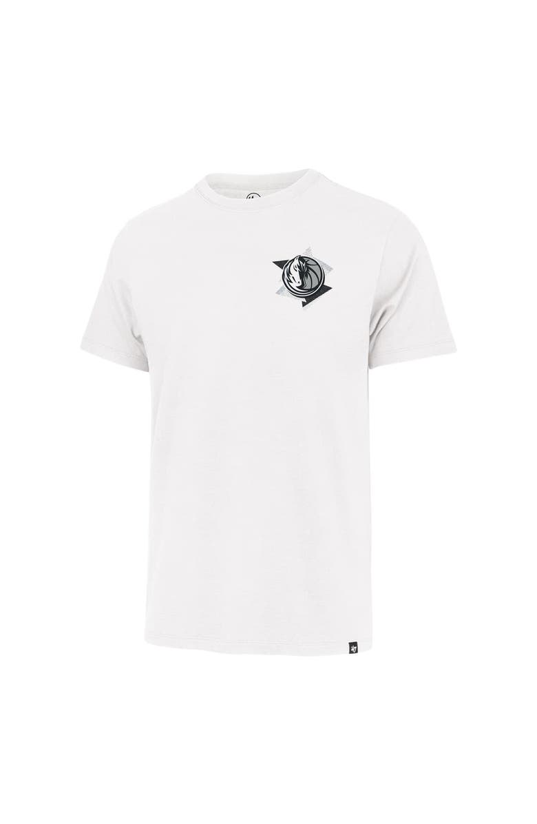 '47 Men's '47 White Dallas Mavericks City Edition Backboard Franklin T-Shirt, Alternate, color, White