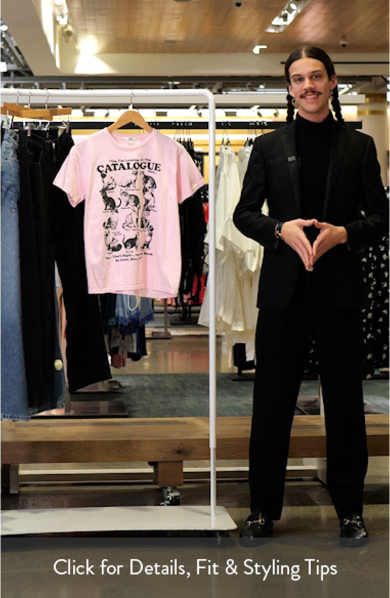 Catalogue Relaxed Fit Cotton Graphic T-Shirt, sales video thumbnail