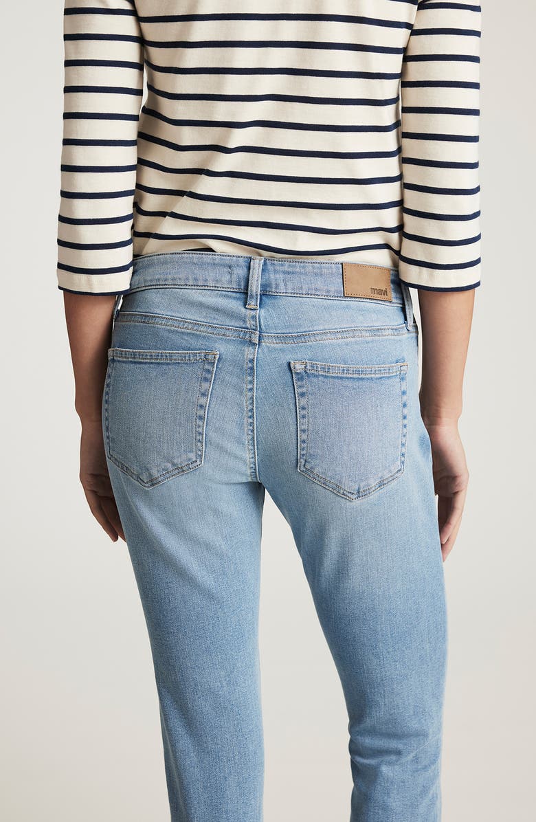 Mavi Jeans Alexa Skinny Jeans, Alternate, color, Bleached Tribeca