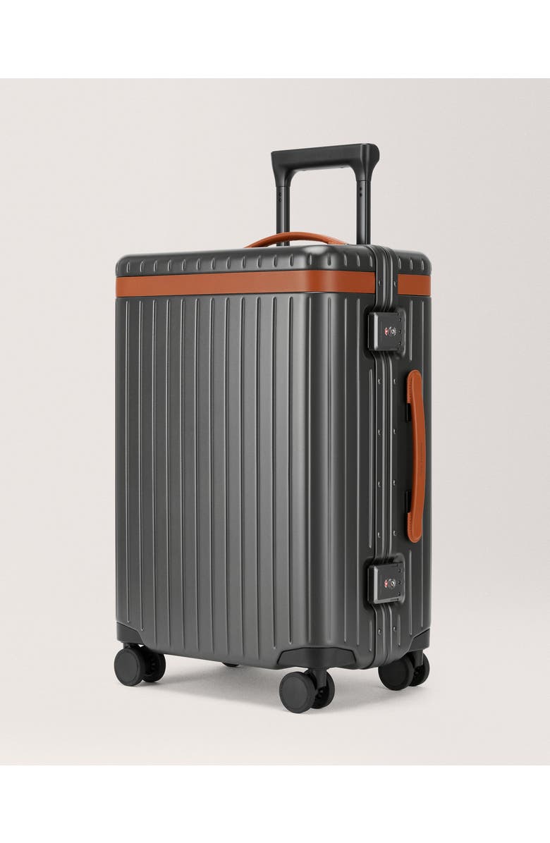 Carl Friedrik The Large Carry-on, Alternate, color, Grey / Cognac